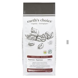 Earth's Choice, Organic Coffee, Espresso Whole Bean, 340g