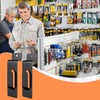 20 Pack Slatwall Utility Notch Hook Commercial Metal Display Hook