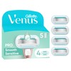 Gillette Venus Pro Smooth Sensitive Rasierklingen für empfindliche Haut, 4