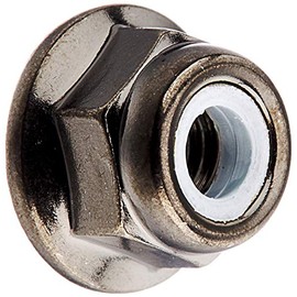 Tamiya OP.1642 4mm Flange Lock Nut (Black) 8pcs 54642