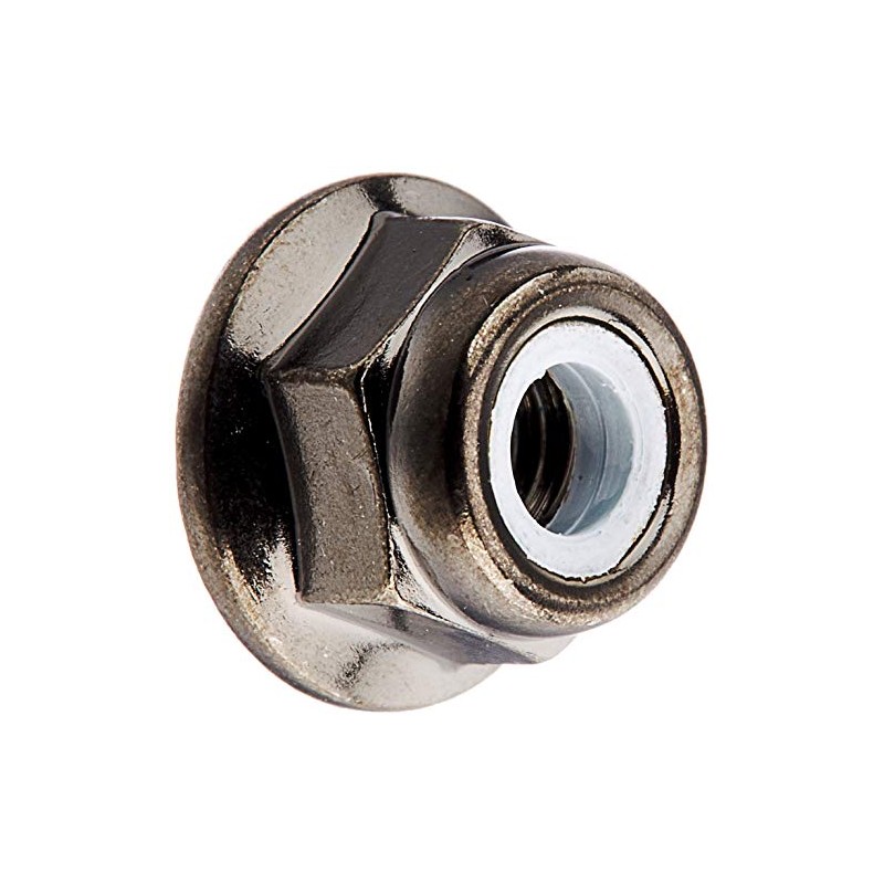 Tamiya OP.1642 4mm Flange Lock Nut (Black) 8pcs 54642