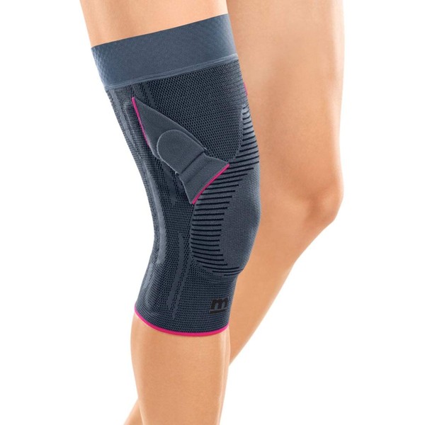 medi Genumedi PT Extra Wide Knee Support Size 7 Silver