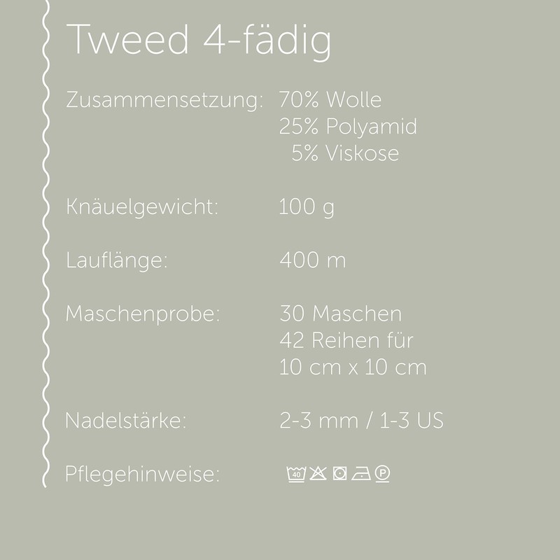 Regia 4-Ply Plain Tweed 100 g Anthracite Hand Knitting Yarn