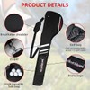 Scott Edward Portable Golf Sunday Carry Bag, Lightweight Waterproof Pencil