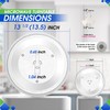 Microwave Plate Replacement 13.5 inch Fits 5304509621 Frigidaire Microwave Turntable