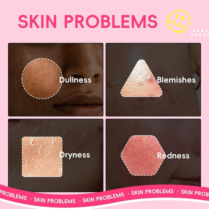Quiyum Kit de Cuidado Facial de Sand?a para Chicas Adolescentes