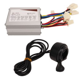 36V 500W Electric Bike Controller Kit Electric Bike Conversion Kit with Electric Bicycle Controller Electric Bike Thumb Throttle
