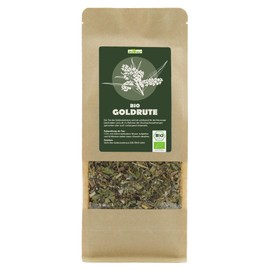 Bio Goldrutenkraut geschnitten - 200 Gramm, 100% Europäische Wildsammlung, Blasentee, loser Tee