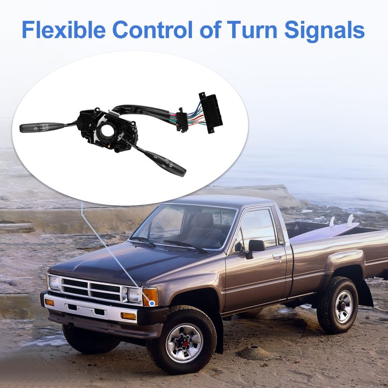JDMON Turn Signal Switch Compatible with Toyota 4Runner 1989-1992,Pickup 1989-1995
