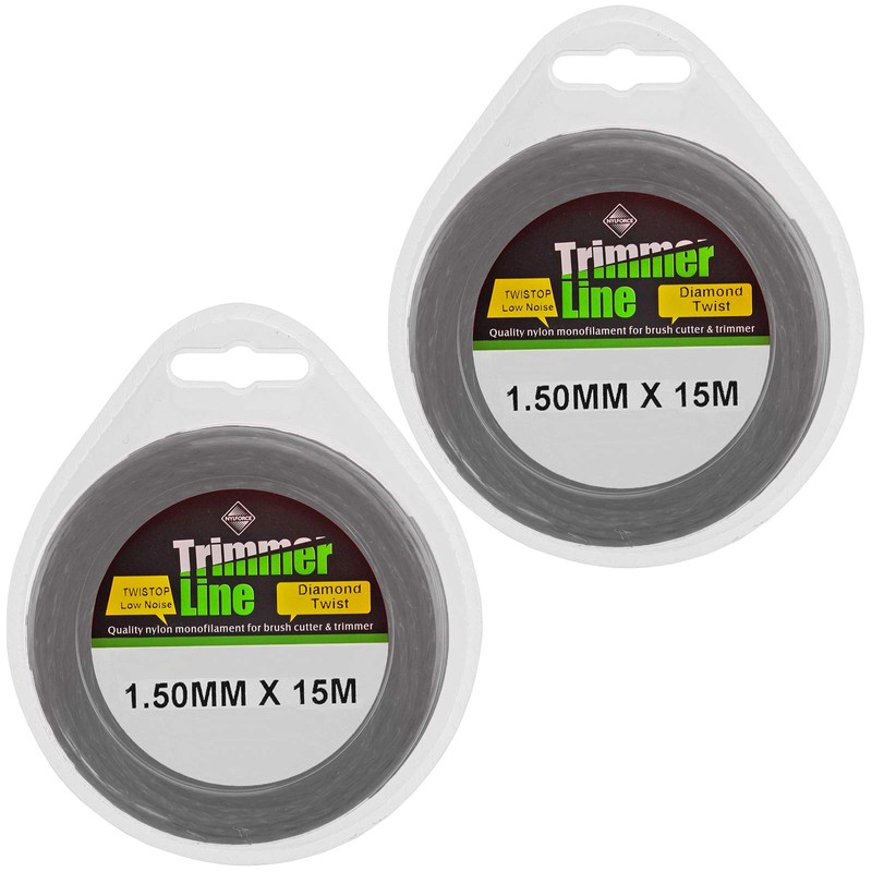 SPARES2GO 1.5mm Low Noise Strimmer Line Spool Refil for Flymo