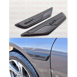 Emblemas de garantía de acento deportivo negro 2,0 T ajuste 2018-2022 Honda Accord