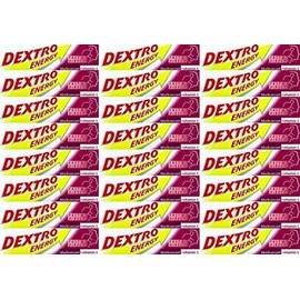 48 PACKS of Dextro Energy Blackcurrant 47g