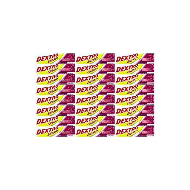 48 PACKS of Dextro Energy Blackcurrant 47g