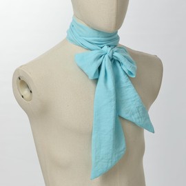 COSDREAMER Men's Renaissance Scarf Jabot Cravat Costume Collar (Light Blue)
