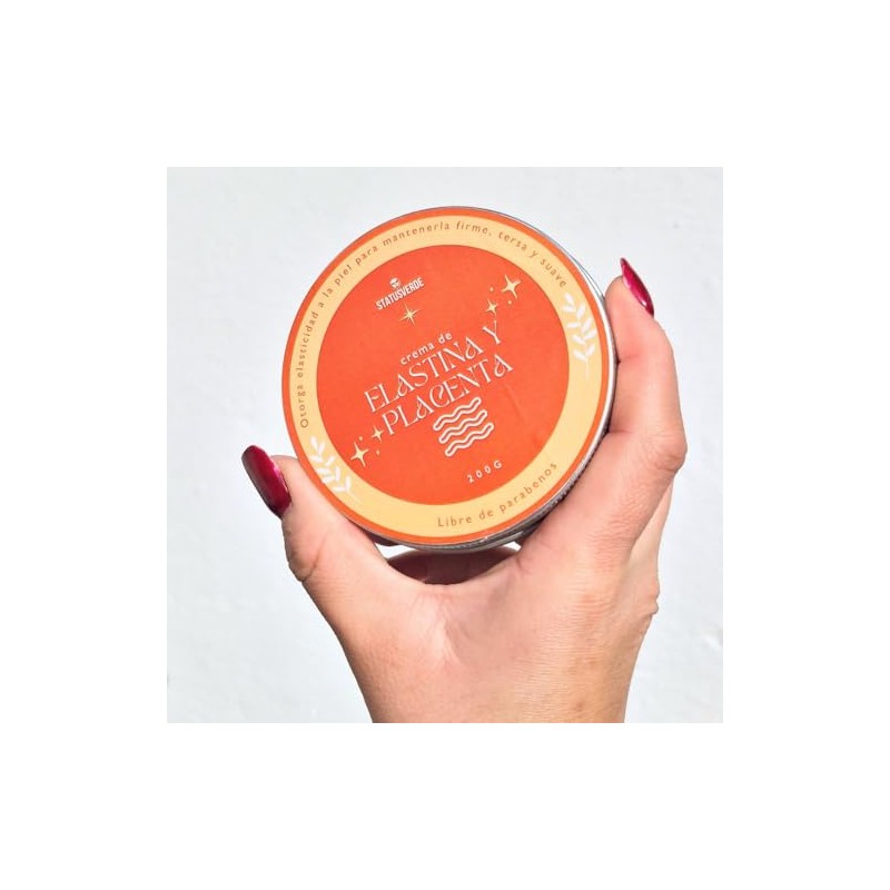 Crema Corporal con Elastina Vegetal y Placenta Vegetal | Hidratante