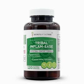 Secrets of the Tribe - Tribal Inflam-Ease, Intestinal Comfort Formula, Herbal Supplement Blend (120 Capsules)