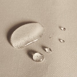 MSC Heavy Duty 600D Marine Grade Polyester Canvas Trailerable Waterproof Boat Cover,Fits V-Hull,Tri-Hull, Runabout Boat Cover (Model E - Length:20'-22' Beam Width: up to 100", Beige)