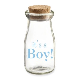 Kate Aspen It's a Boy 3.8 oz. Bottle Favors Jar Baby Shower Favor Boxes Alternative 24