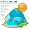 SwimWays Baby Spring Float with Adjustable Canopy, Green Octopus