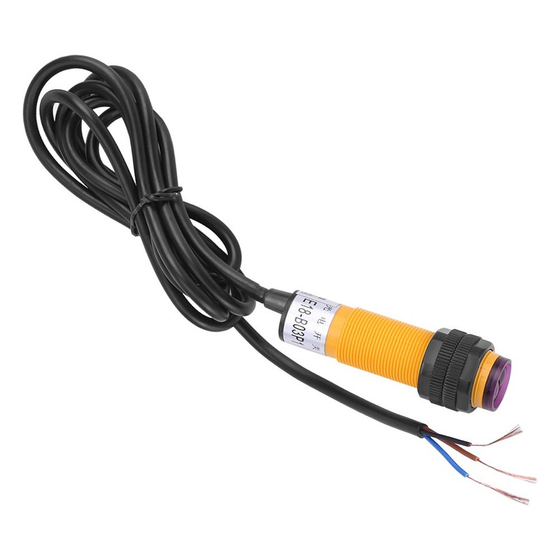 Photoelectric Sensor Switch,Detect Sensor DC 3 Wire 6-36V Pnp IR