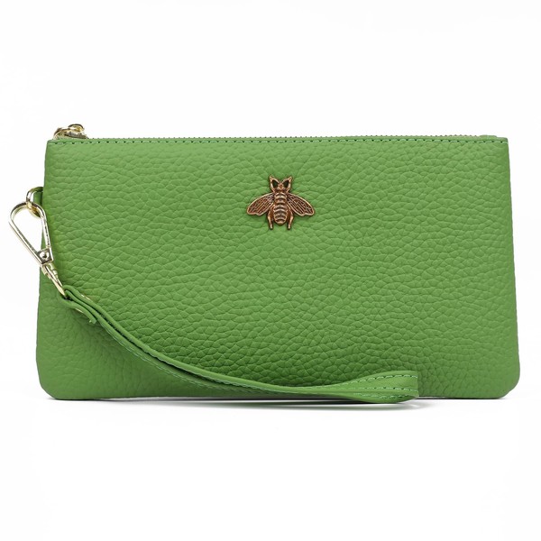 imeetu Women's Wristlet Clutch Purse Leather Cell Phone Wallet Handbag