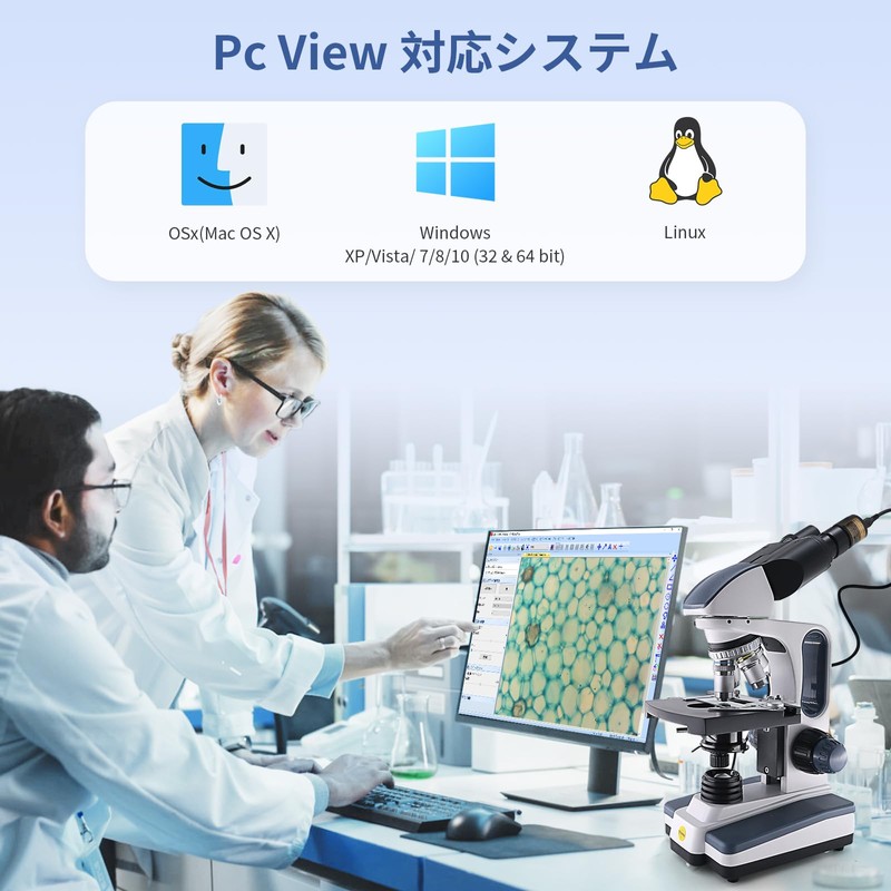 SWIFT EC5R Microscope Digital Eyepiece Electronic Eyepiece Biological Microscope Compatible,