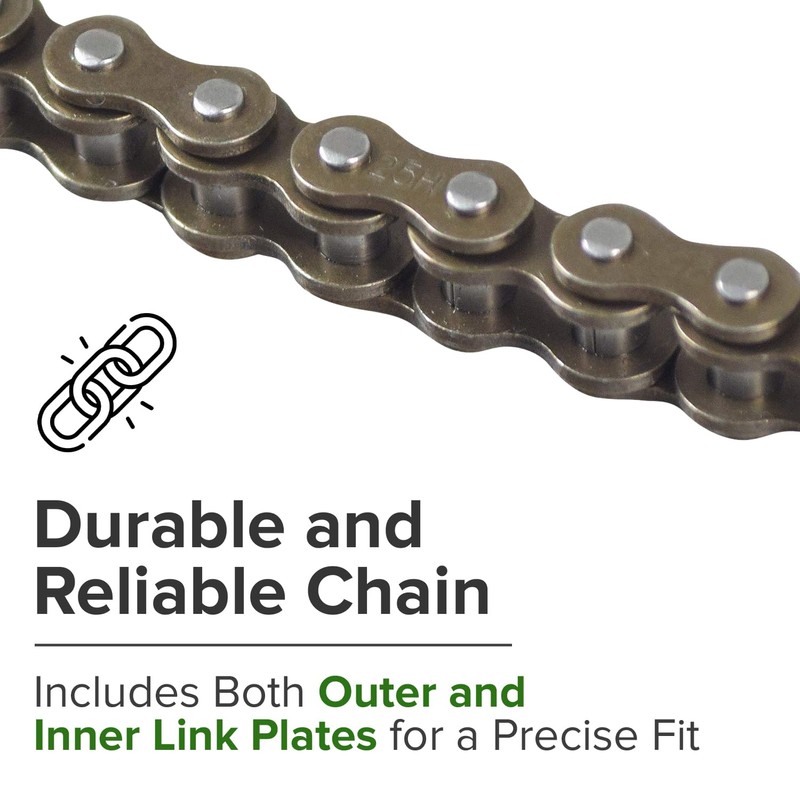AlveyTech 86 Link #25 Chain Compatible with The Razor Metro