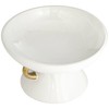 Studio 55D Empress 10 3/4" Wide Shiny White Ceramic Bowl
