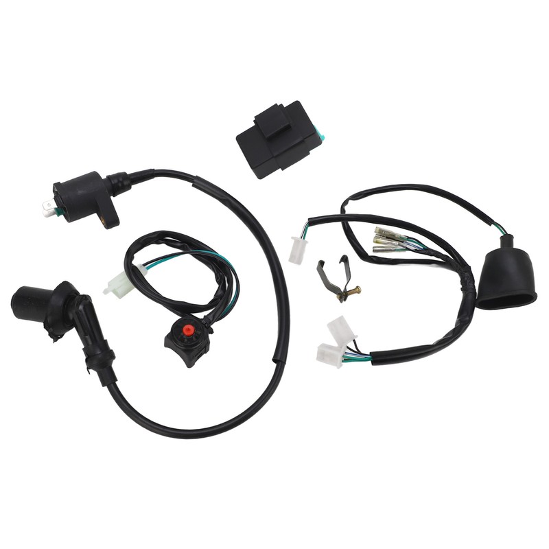 Ignition Coil CDI Wiring Harness with Cut Off Switch Flexible