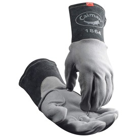 Caiman 1864-6 Welders and Foundry Gloves Gray XL