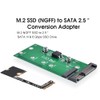 WANGCL M2 to SATA Adapter NGFF to SATA3 SSD Adapter