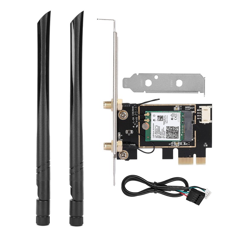 Dual Antenna Network Card Computer Accessory Wireless WIFI 6th Generation