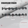 NIUBGONER 5 inch Chainsaw Bar and Chain combo,for WORX WG324,for