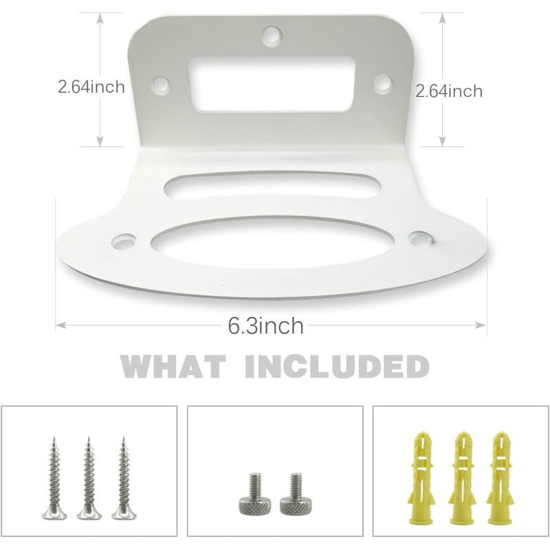 Sturdy Metal Made Wall Mount Compatible with Orbi WiFi 6,