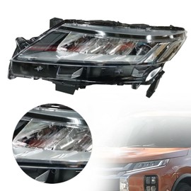 LYNICESHOP Full LED Headlamp, Headlight Assembly For Mitsubishi Outlander Sport 2020-2021 8301D639,8301D640 (Driver Side)