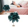 Ostrich Feather Table Lamp Rechargeable Modern Romantic Decoration Lamp Bedroom