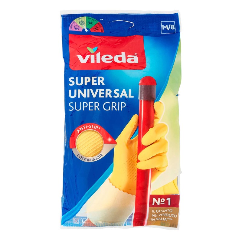 Vileda Gummi-Handschuh Der Griffige/Universal Grip M 1 Paar 1500460