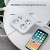 EXTRASTAR 1.5M 3 Way Power Strip with 2 USB Ports