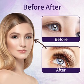 Premium Heated Eyelash Curlers Elevate Your Lash, Rapid Heat-up, USB Rechargeable Electric Eyelash Curler with Sensing Heating Silicone Pad, Heated Lash Curler with Temperature Control, Purple