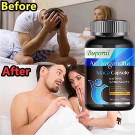 Ashwagandha Maca Health Supplement New Ingredient Ashwagandha Powerful Maca Essence, 2 Pieces, 60 Tablets / 아슈와간다 마카 건강 보조 식품 신성분 아슈와간다 강력한 마카 에센스, 2개, 60정