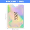 RFID Blocking Card Sleeves Set, Identity Theft Protection Secure Sleeves