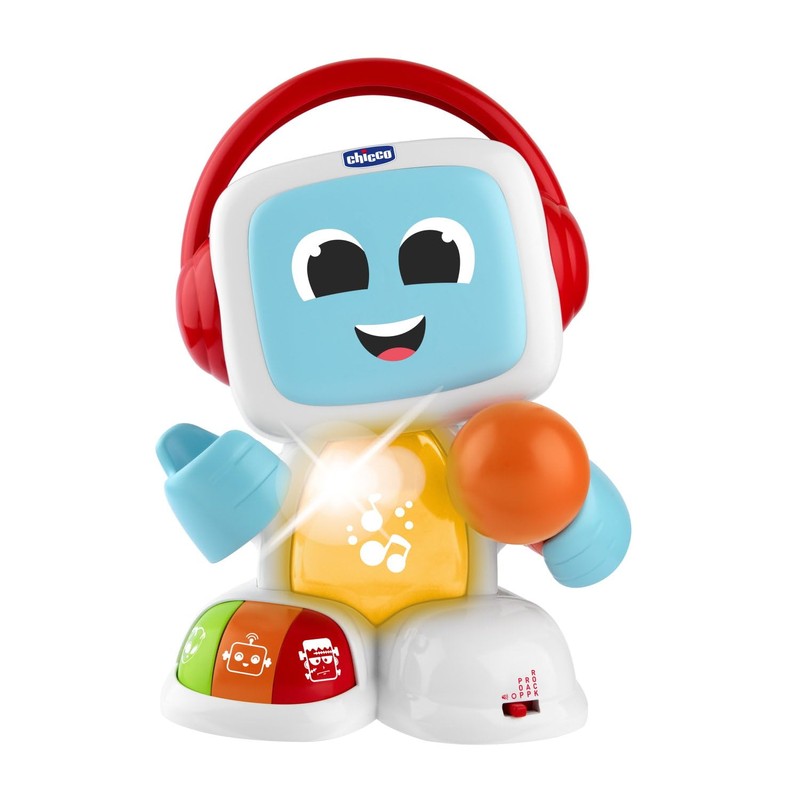 Chicco Robit Singe mit mir, Electronic Music Game with Microphone,