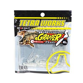 DUO Worm Grapper S503 Shirasuko (Clear Blue Pearl/Silver Glitter)