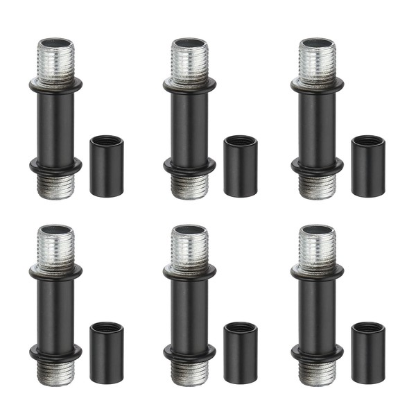 PATIKIL Straight Pipe Lamp Stems Rod Kit, 6 Set M10