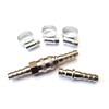 Inline Quick Release GAS Fitting Coupling Set with extra Nozzle