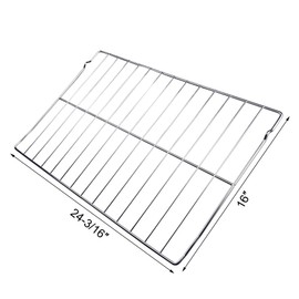 New Upgraded Evecad Range Oven Rack 316496201, Stainless Steel Replacement Parts, suitables for Frigidaire Range/Stove, 24-3/16 x 16 Inches, 2PCS