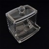 SagaSave Cotton Buds Dispenser Acrylic Makeup Organiser Bathroom Storage Cotton