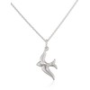 XAANA AMZ0428 Swallow Pendant with Chain 42/45 cm 925 Sterling