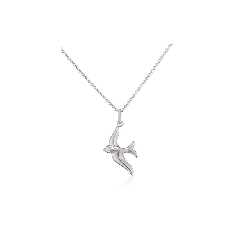 XAANA AMZ0428 Swallow Pendant with Chain 42/45 cm 925 Sterling