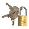 Waki Sangyo TWE Cylinder Lock Padlock Back Security Management Main